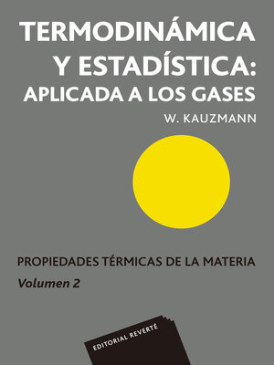 cover image of Termodinámica y estadística